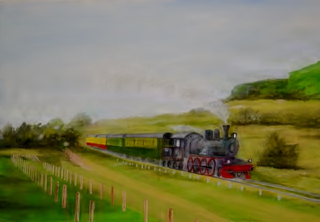 Stoom trein van Simpelveld